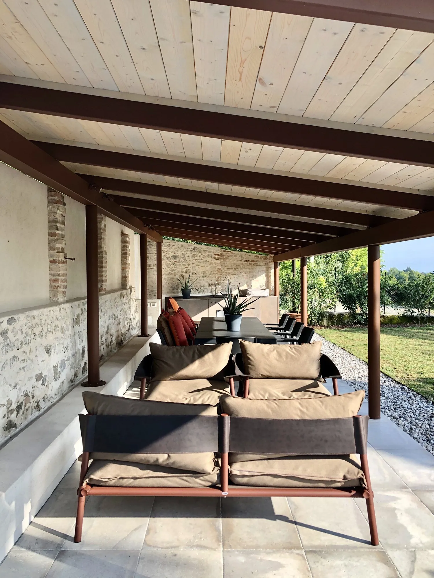 Andreatta Carpenteria Metallica Pompeiane Tettoie Pensiline